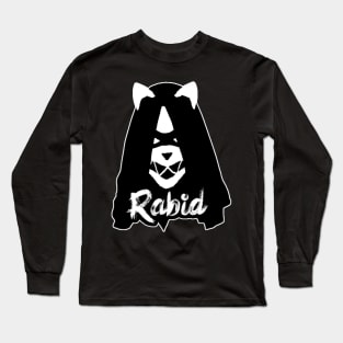 Rabid Mask (Alternative) Long Sleeve T-Shirt